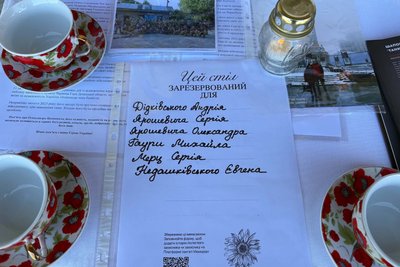 У Малинській громаді на Житомирщині доєдналися до національної акції «Стіл пам’яті»
