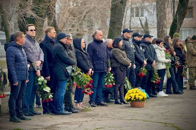 В Одесі прощалися з ексвіцемером, який загинув під час атаки 15 березня