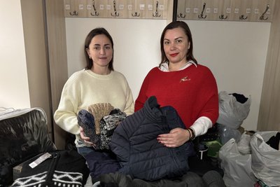 У Сумах збирали теплий одяг для поранених захисників