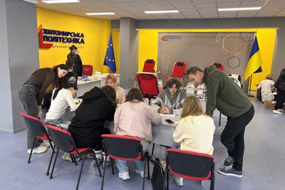 В університеті Житомира влаштували виїзний збір крові В університеті Житомира влаштували виїзний збір крові