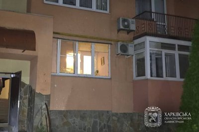 Наслідки влучання дрона по Салтівському району Харкова, 24 липня 2026 року Наслідки влучання дрона по Салтівському району Харкова, 24 липня 2026 року