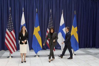 Санна Марін Камала Гарріс Ульф Крістерссон Мюнхенська безпекова конференція 2023 Санна Марін Камала Гарріс Ульф Крістерссон Мюнхенська безпекова конференція 2023