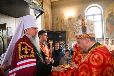 В день пам'яті покровителя військовослужбовців Житомир відвідав предстоятель ПЦУ митрополит Епіфаній В день пам'яті покровителя військовослужбовців Житомир відвідав предстоятель ПЦУ митрополит Епіфаній