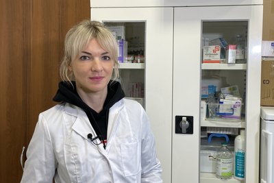 Сімейна лікарка Вікторія в Ізюм повернулася у жовтні Сімейна лікарка Вікторія в Ізюм повернулася у жовтні