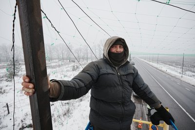 Олександр Савич, робітник підрядної організації Олександр Савич, робітник підрядної організації