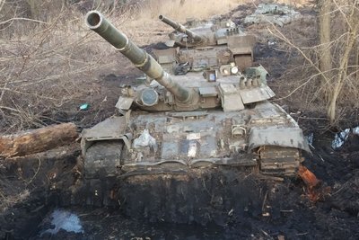 На Сумщині знаходиться кладовище російської військової техніки На Сумщині знаходиться кладовище російської військової техніки