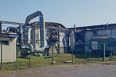 "Страшно, я вперше таке бачила" — очевидці про пожежу на підприємстві у Житомирі "Страшно, я вперше таке бачила" — очевидці про пожежу на підприємстві у Житомирі