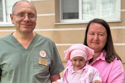 68 днів у реанімації: у Луцьку виходили дівчинку, яка народилася з вагою 550 грамів 68 днів у реанімації: у Луцьку виходили дівчинку, яка народилася з вагою 550 грамів