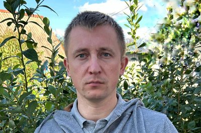 В Олевську на Житомирщині замінили російськомовний напис на пам’ятному знаку В Олевську на Житомирщині замінили російськомовний напис на пам’ятному знаку