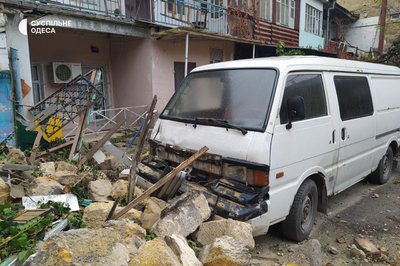 В Одесі обвалилася стіна будинку