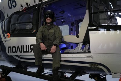 Пілот Центру авіаційного забезпечення Нацполіції Фарход