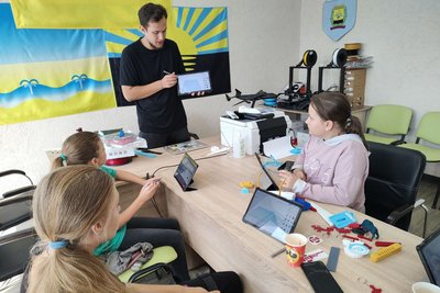 Гурток з 3D моделювання на Донеччині відкрили волонтери з Волновахи Гурток з 3D моделювання на Донеччині відкрили волонтери з Волновахи