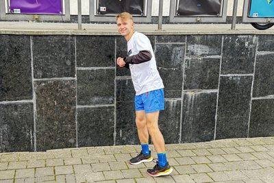 Максим Вишенський, Frankivsk Half Marathon, забіг Максим Вишенський, Frankivsk Half Marathon, забіг