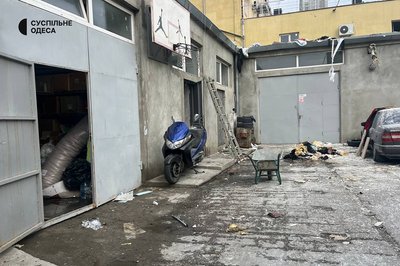 "Черговий акт агресії": в Одесі через падіння дрона зруйнувало будівлю. ФОТО "Черговий акт агресії": в Одесі через падіння дрона зруйнувало будівлю. ФОТО