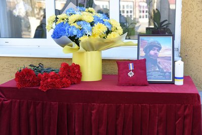 відкриття меморіальної дошки на будівлі ліцею №93 відкриття меморіальної дошки на будівлі ліцею №93