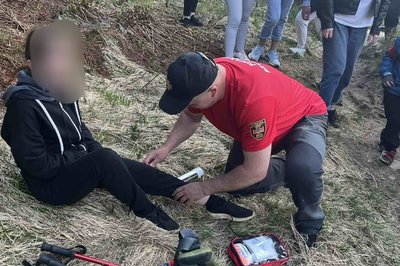 На схилі Говерли у Карпатах заблукала група з 34 туристів