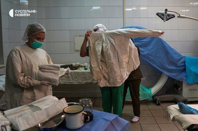 "Men — üç yüz, men — üç yüz". Arbiy hastahaneden reportaj