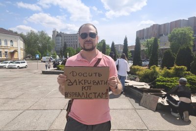 У Житомирі провели акцію проти проєкту нового Цивільного кодексу У Житомирі провели акцію проти проєкту нового Цивільного кодексу