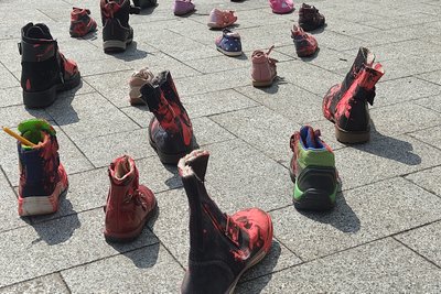 "Тиша, що говорить"— у Житомирі вшанували пам'ять дітей, які загинули внаслідок російсько-української війни "Тиша, що говорить"— у Житомирі вшанували пам'ять дітей, які загинули внаслідок російсько-української війни
