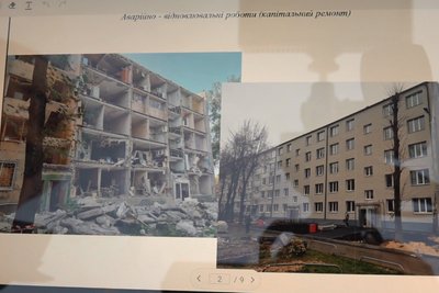 У Харкові відремонтували 135 будинків, які обстріляли російські окупанти У Харкові відремонтували 135 будинків, які обстріляли російські окупанти