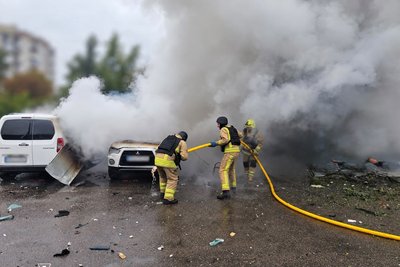 Російські війська атакували дронами АЗС на Житомирщині: є загиблі Російські війська атакували дронами АЗС на Житомирщині: є загиблі