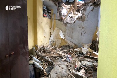 Наслідки падіння уламків ракети Наслідки падіння уламків ракети