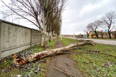 Наслідки негоди у Донецькій області