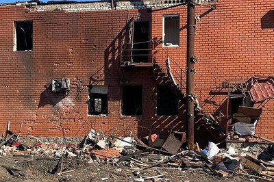 Наслідки влучання російських безпілотників у Коробчиному Пролісненської громади на Харківщині, 6 квітня 2026 року Наслідки влучання російських безпілотників у Коробчиному Пролісненської громади на Харківщині, 6 квітня 2026 року