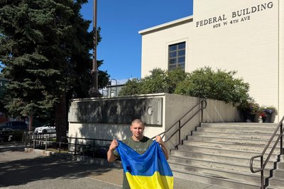 «Хотів розказати не про біг, а про війну в Україні»: як ультрамарафонець із Дніпра привертає увагу американців до війни «Хотів розказати не про біг, а про війну в Україні»: як ультрамарафонець із Дніпра привертає увагу американців до війни