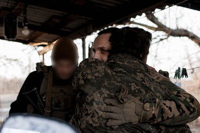 Піхотинці 57 ОМПБр, яких поміняли на Вовчанському напрямку Піхотинці 57 ОМПБр, яких поміняли на Вовчанському напрямку