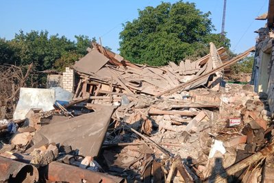 Руйнування після ударів по Харківщині Руйнування після ударів по Харківщині