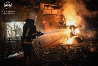 Наслідки дронової атаки на Одеську область, 13 грудня Наслідки дронової атаки на Одеську область, 13 грудня