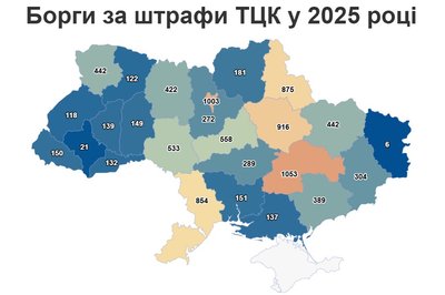 Штраф ТЦК — скільки протермінованих штрафів від початку року на Волині Штраф ТЦК — скільки протермінованих штрафів від початку року на Волині