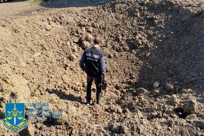 Наслідки удару дронами по півдню Одещини