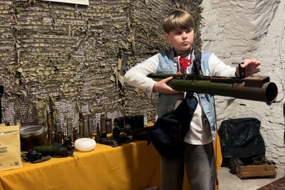 Музей трофеїв російсько-української війни облаштували в підземеллі на Рівненщині