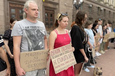 У Миколаєві протестувальники вимагали повернути Федорова та замінити Кіма ветераном У Миколаєві протестувальники вимагали повернути Федорова та замінити Кіма ветераном