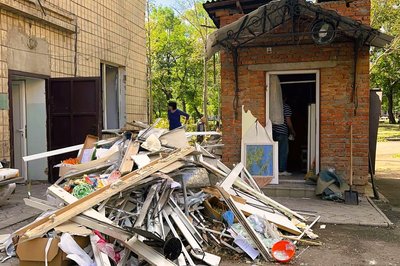 Нічний обстріл Миколаєва у фото Нічний обстріл Миколаєва у фото