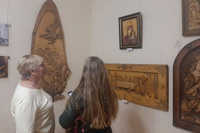 У вінницькому музеї відкрилася виставка-диптих "Творець" У вінницькому музеї відкрилася виставка-диптих "Творець"