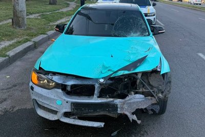 Авто водія, який збив чоловіка на проспекті Байрона у Харкові, 10 серпня 2026 року Авто водія, який збив чоловіка на проспекті Байрона у Харкові, 10 серпня 2026 року