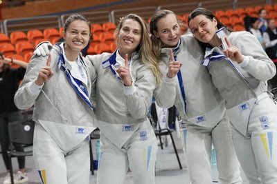 Одеські шаблістки здобули "золото" на етапі Кубка світу з фехтування Одеські шаблістки здобули "золото" на етапі Кубка світу з фехтування