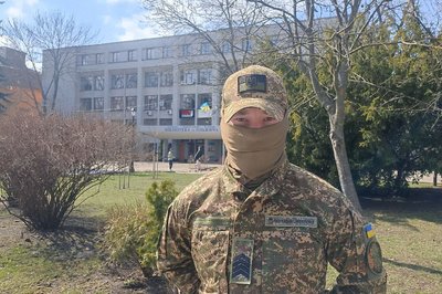 "На війні немає романтики", — нацгвардієць Сергій, інструктор з бойової підготовки "На війні немає романтики", — нацгвардієць Сергій, інструктор з бойової підготовки