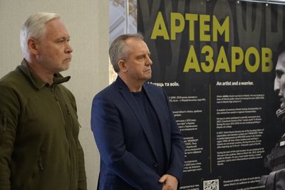 У Харкові відкрили виставку картин загиблого бійця "Фрайкору" У Харкові відкрили виставку картин загиблого бійця "Фрайкору"