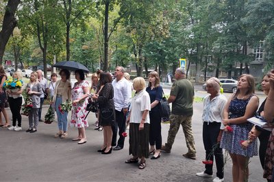 Меморіальна дошка військовому Микиті Ситнику Меморіальна дошка військовому Микиті Ситнику