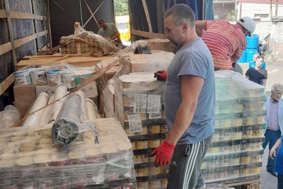 До Миколаєва прибув вантаж із гуманітарною допомогою від громад Хмельниччини До Миколаєва прибув вантаж із гуманітарною допомогою від громад Хмельниччини