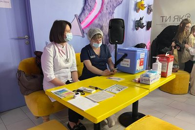 "Операція-вакцинація": у Луцьку до тижня імунізації організували акцію "Операція-вакцинація": у Луцьку до тижня імунізації організували акцію