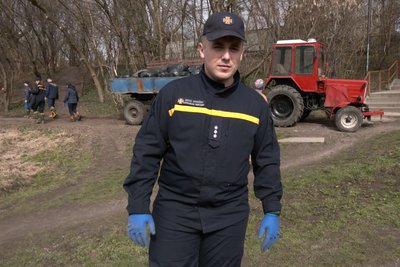 Толока у Луцьку — Головний інспектор відділу Луцького райуправління ДСНС в області Іван Головатчук Толока у Луцьку — Головний інспектор відділу Луцького райуправління ДСНС в області Іван Головатчук