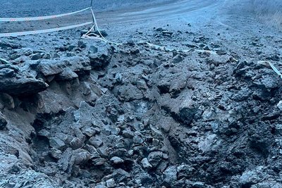 Вирва на дорозі поблизу Золочева Вирва на дорозі поблизу Золочева