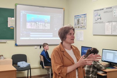 Потоплений крейсер "Москва" у Житомирі: як учні гуртка намалювали мультик із комп'ютерною графікою Потоплений крейсер "Москва" у Житомирі: як учні гуртка намалювали мультик із комп'ютерною графікою