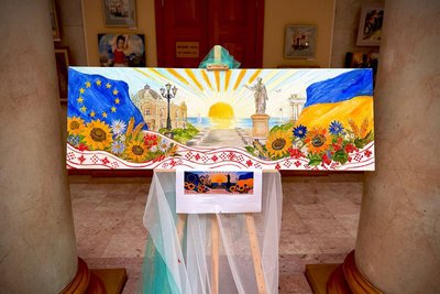 В Одесі до Дня Європи підняли прапор ЄС