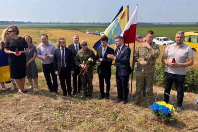 На Житомирщині вшанували пам’ять полеглих у боротьбі проти більшовиків українських і польських воїнів
